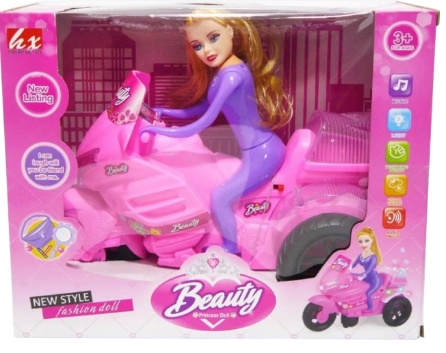 Barbie Motorcycle Toy
