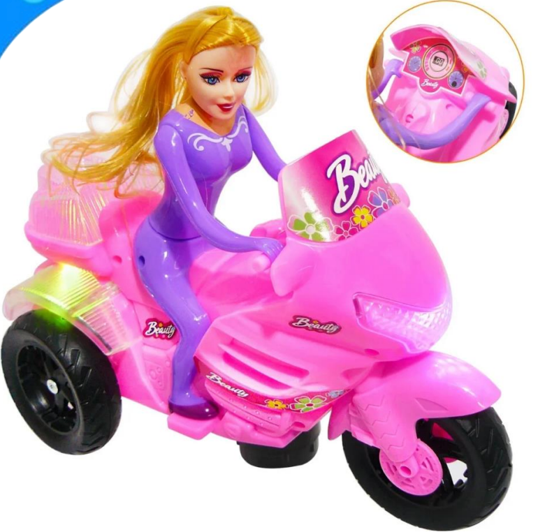Barbie Motorcycle Toy