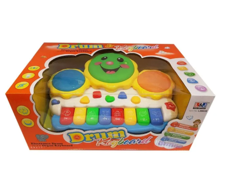 Electronic Drum and Organ Keyboard