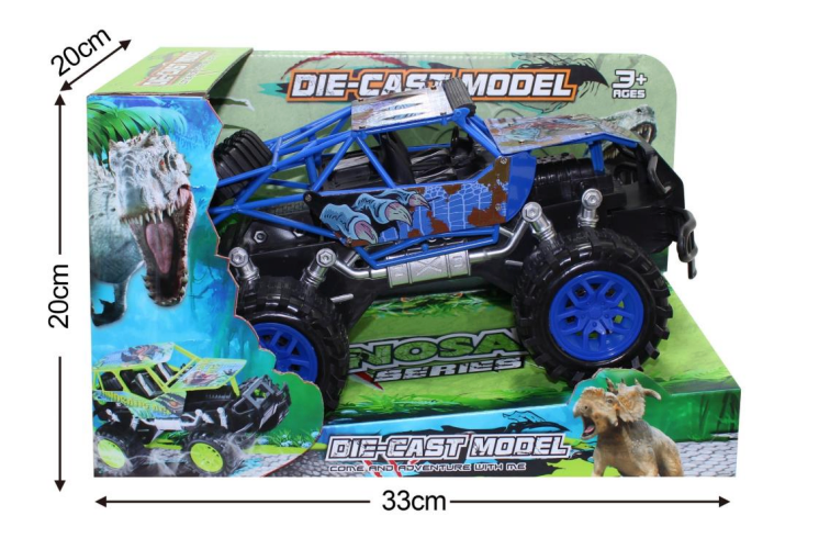 Die-Cast Monster Off-Road Truck