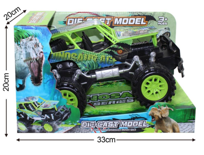 Die-Cast Monster Off-Road Truck
