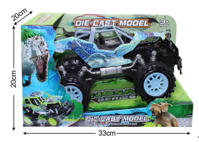 Die-Cast Monster Off-Road Truck