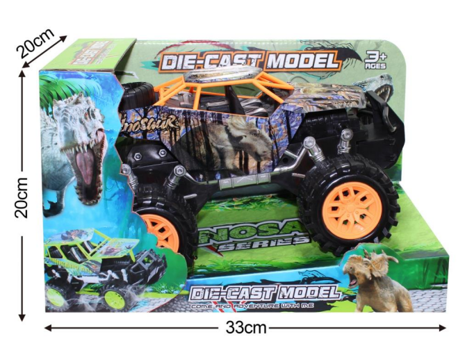 Die-Cast Monster Off-Road Truck