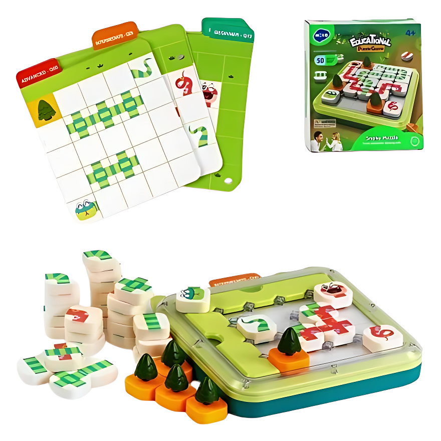 Snake Puzzle Educational Game