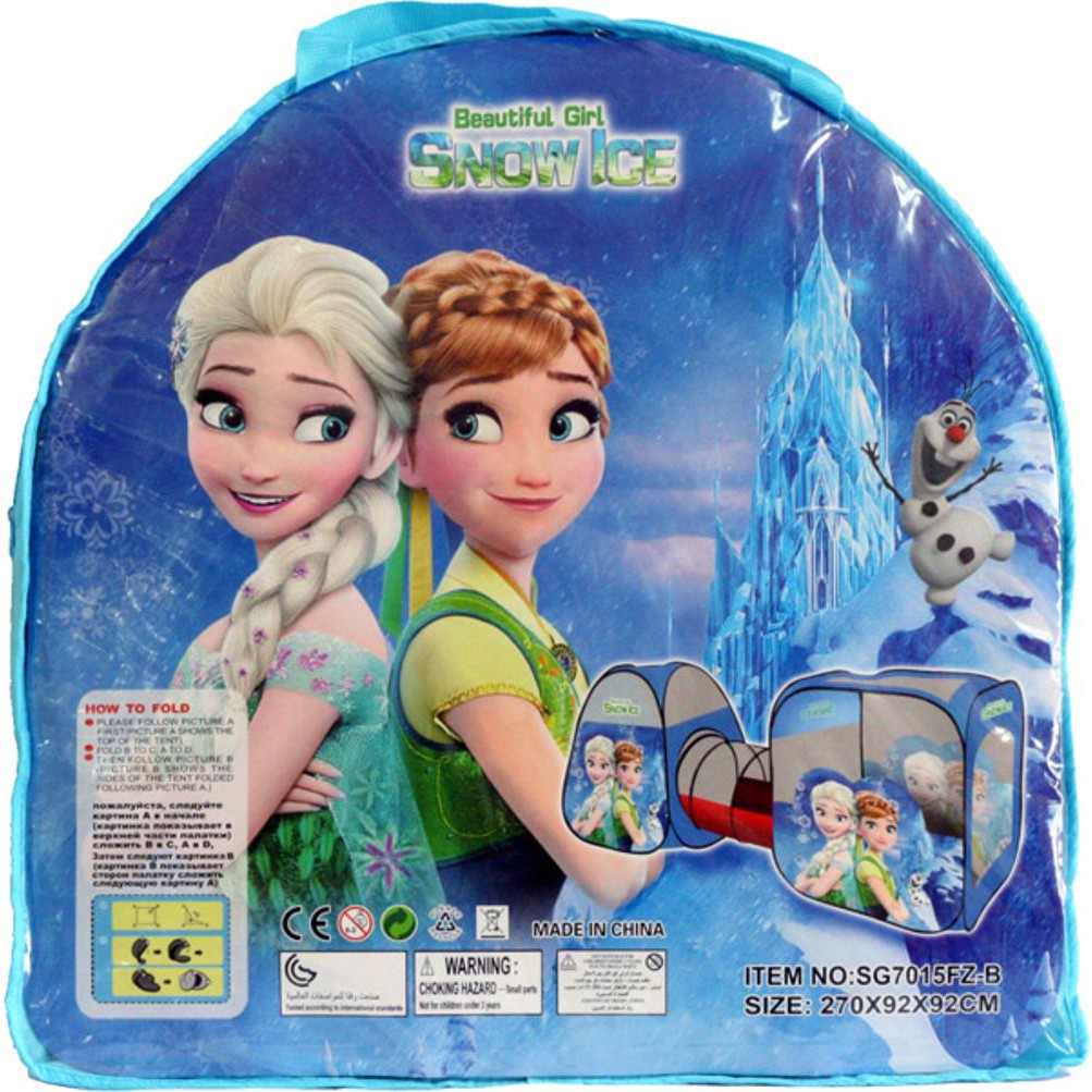 Frozen themed play tent for children