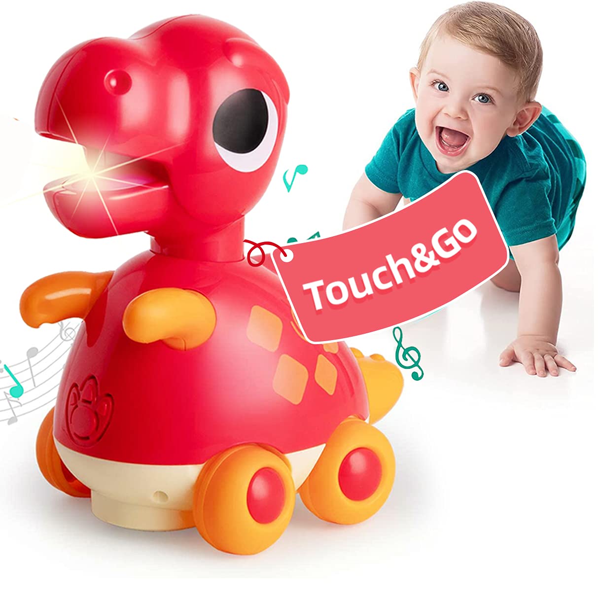 Hola Touch & Go Music Light Dino