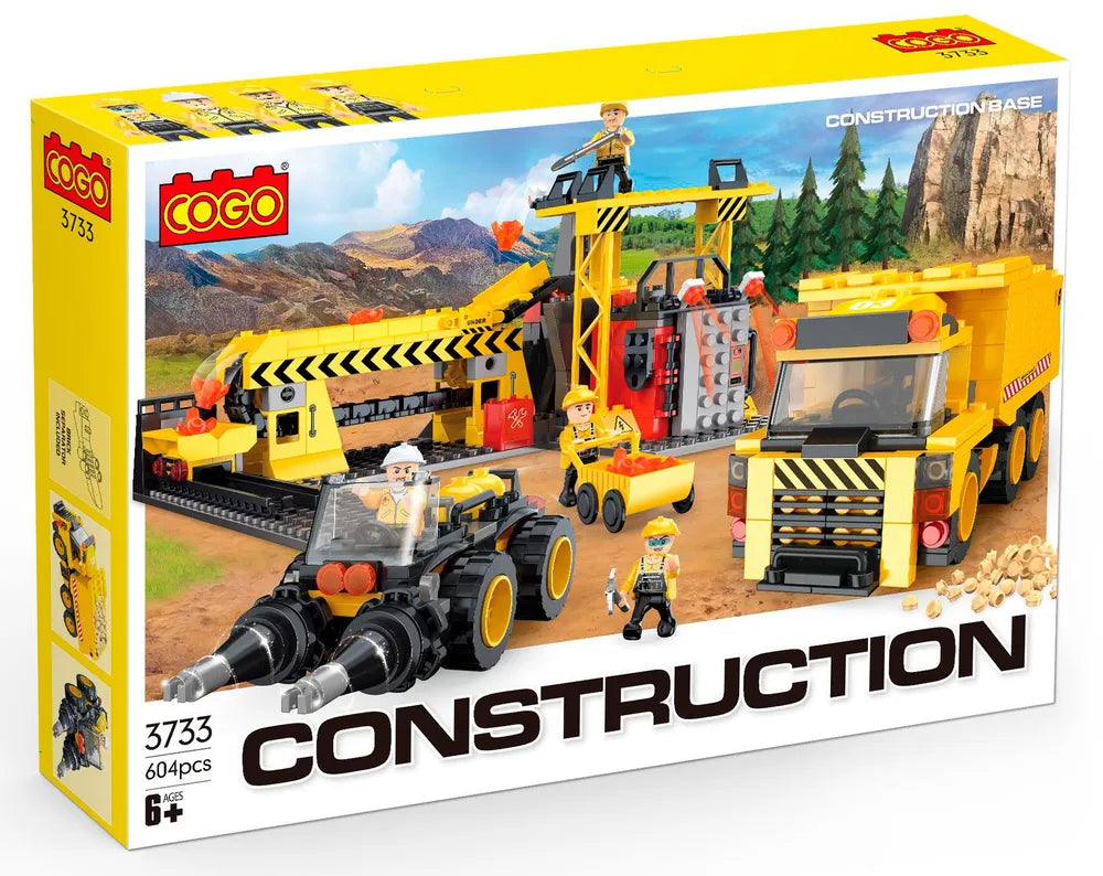 Cogo Construction Building Block Set
