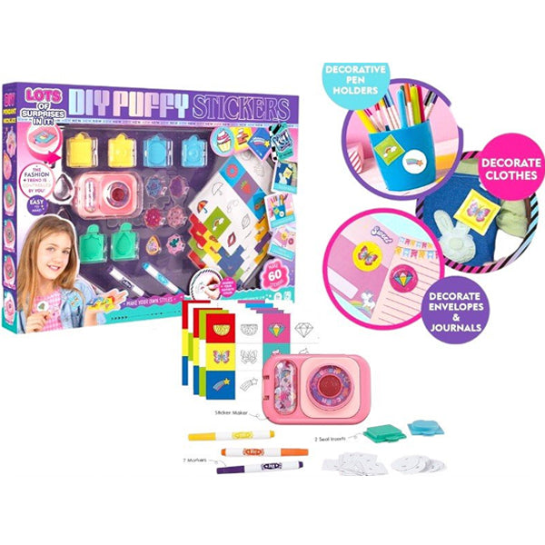 DIY Puffy Stickers Kit