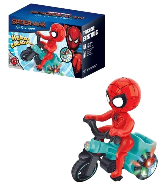 Spider-Man Electric Tricycle Toy