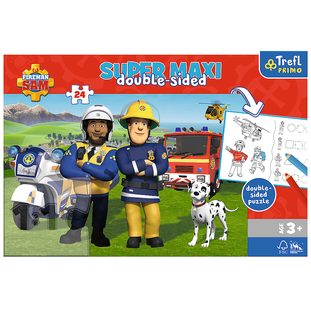 Trefl Double-Sided Puzzle Fireman Sam