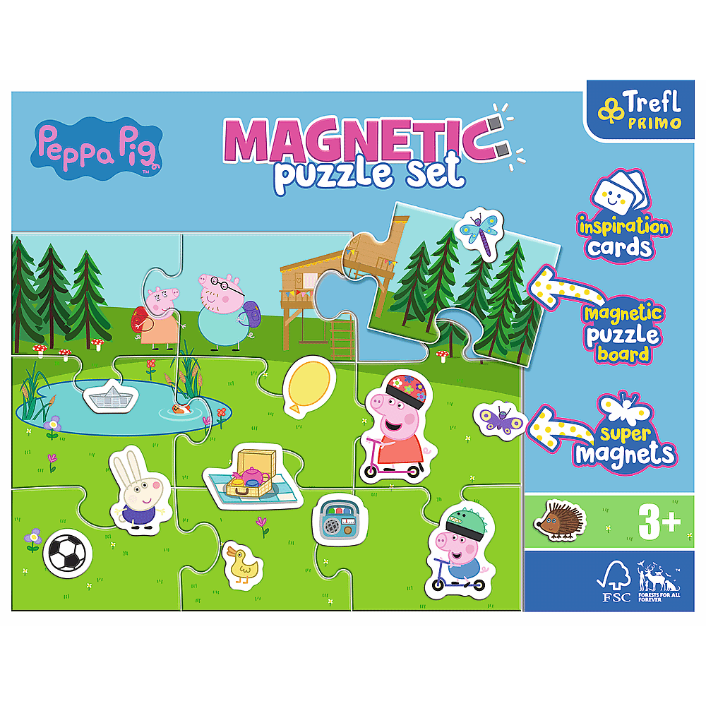 Trefl Primo Peppa Pig Magnetic Puzzle