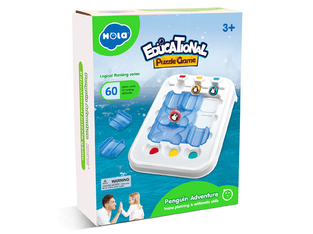 Penguin Adventure Educational Game