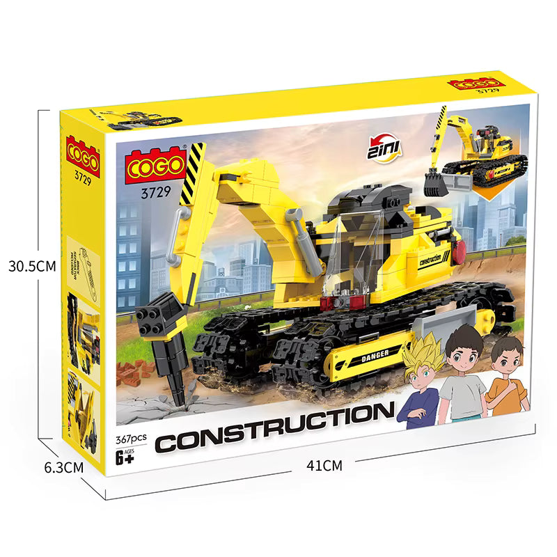 COGO City 2 in 1 Engineering Building Blocks