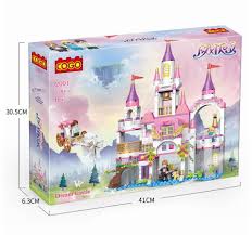 Cogo Girl Castle Building Block  Set