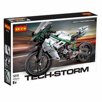 Cogo Tech-Storm Heavy Motorcycle Building Block Set