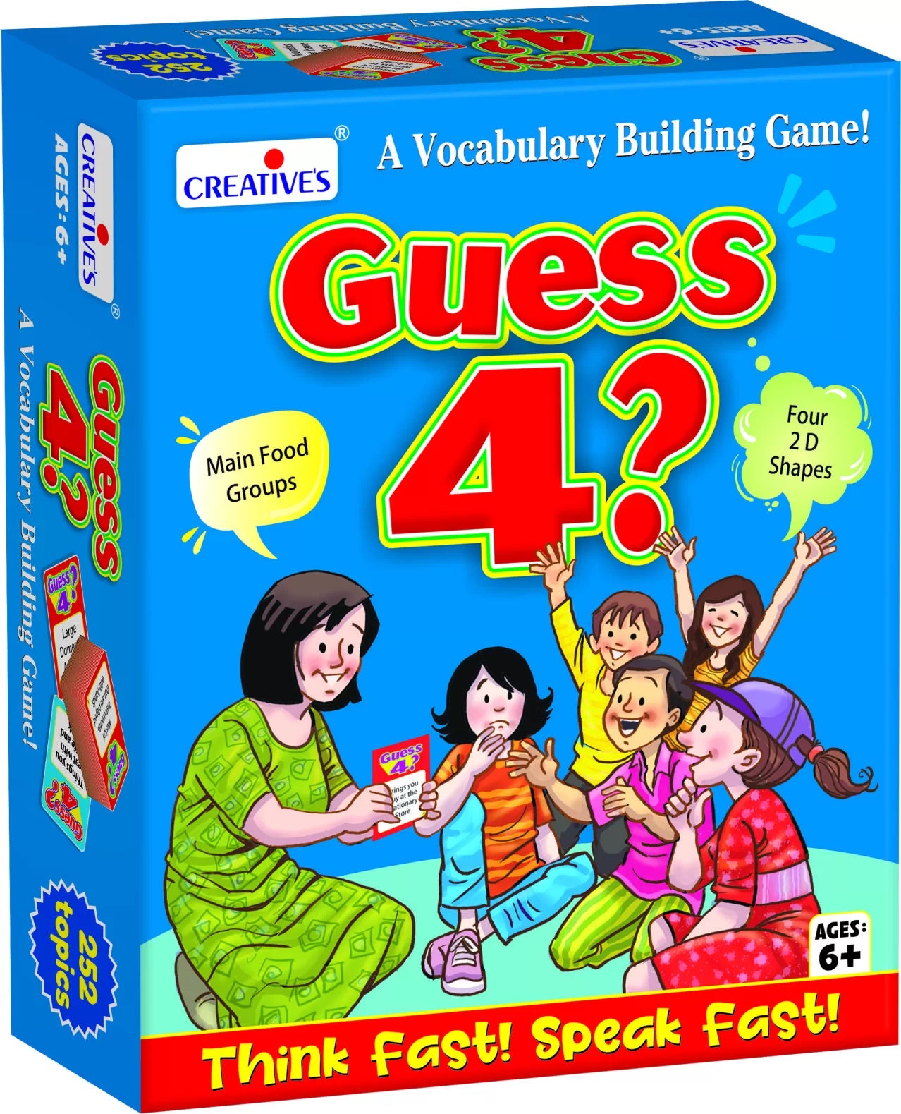 Guess 4 Vocabulary Building Game