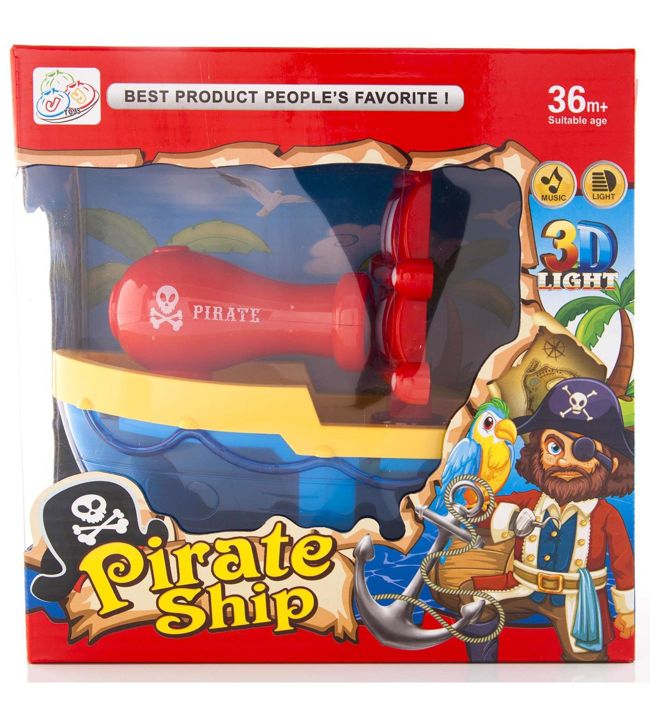 Pirate Ship Kids Toy