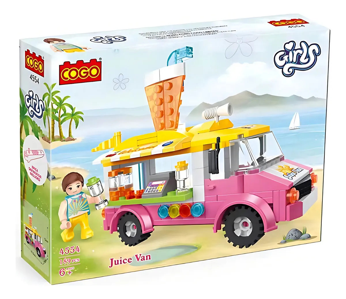 Cogo Juice Van Building Block Set