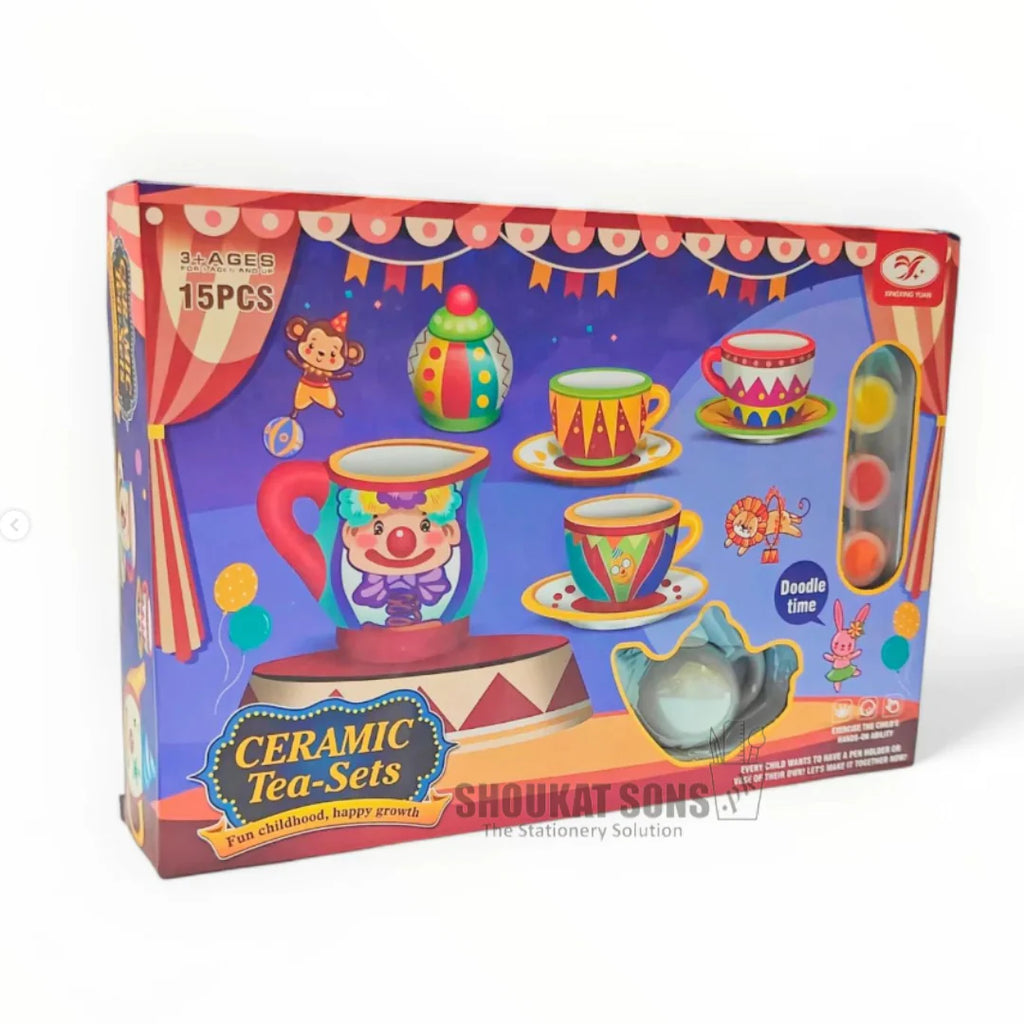 Painting Ceramic Tea Set