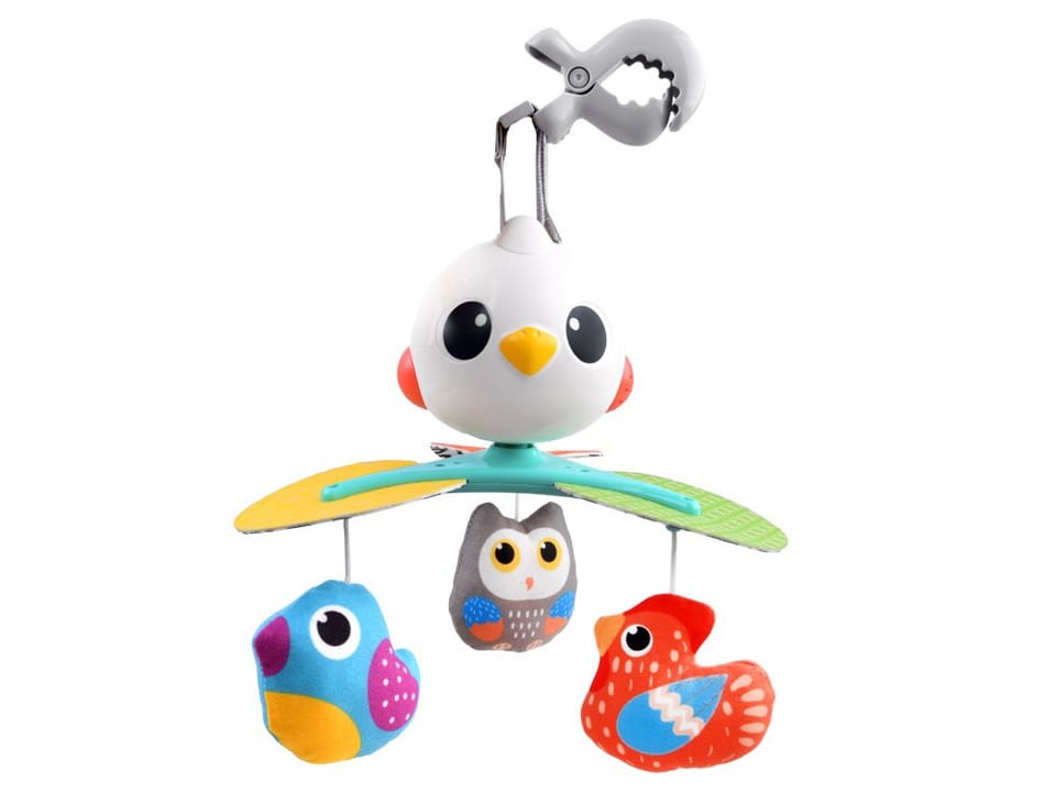 Hola Musical baby stroller bird rattle