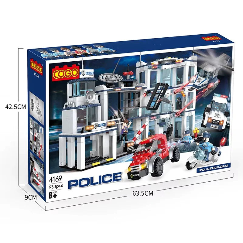 COGO Police Building Block Set