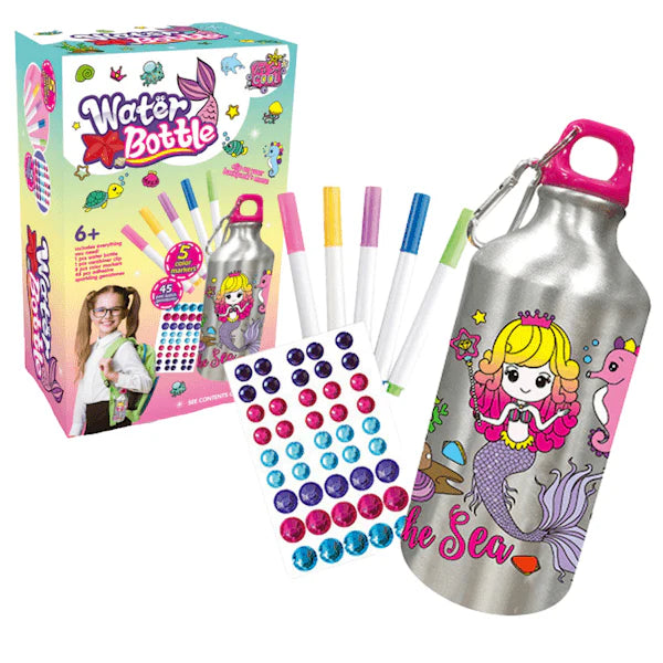 Mermaid Water Bottle Painting Kit