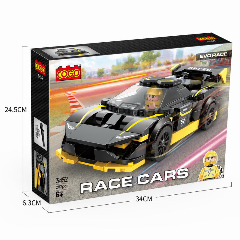 Cogo Racing Car Building Block