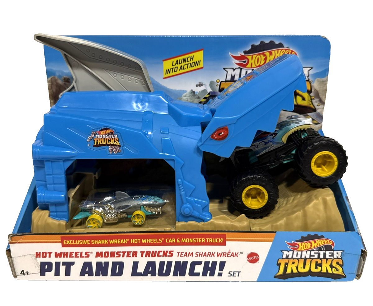 Hot Wheels Monster Truck Pit And Launch