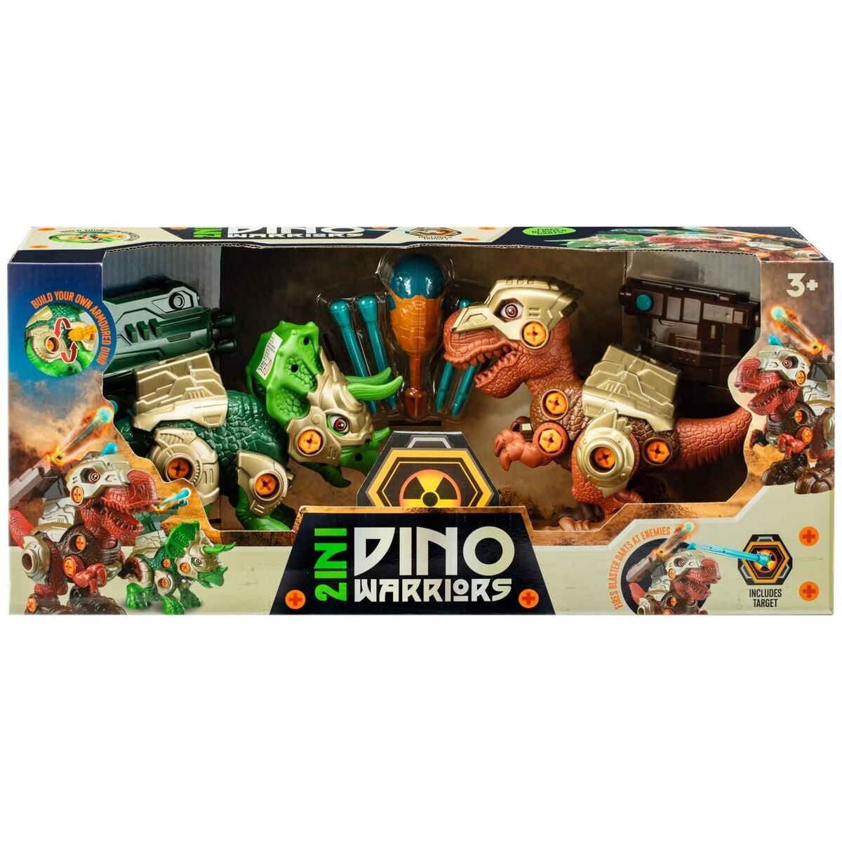 Dino Shoot & Assembly 2 In 1 Toy Set