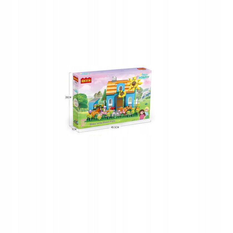 Cogo Sunflower House Building Block