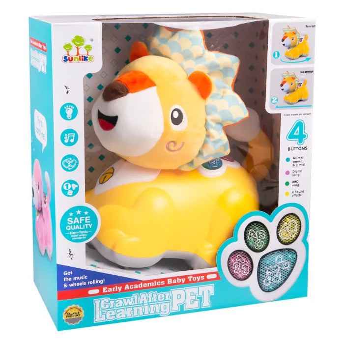 Crawling Musical Lion Toy