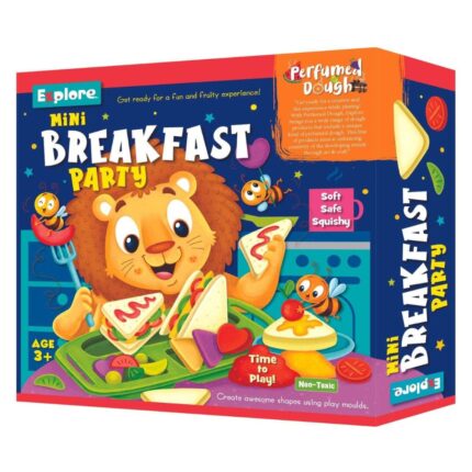 Mini Breakfast Party Play Dough Set