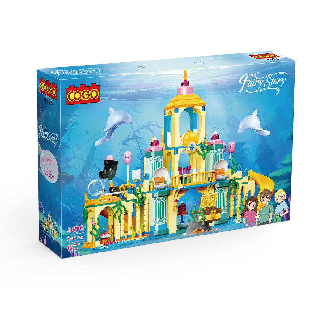 Gogo Underwater Castle Building Block  Set