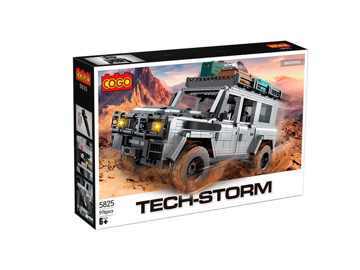 COGO Tech-Storm Jeep Building Block Set