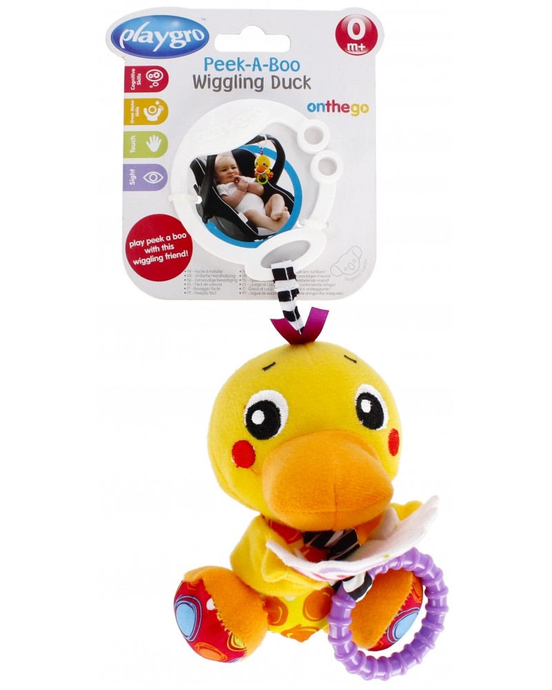 Peek-A-Boo Wiggling Duck